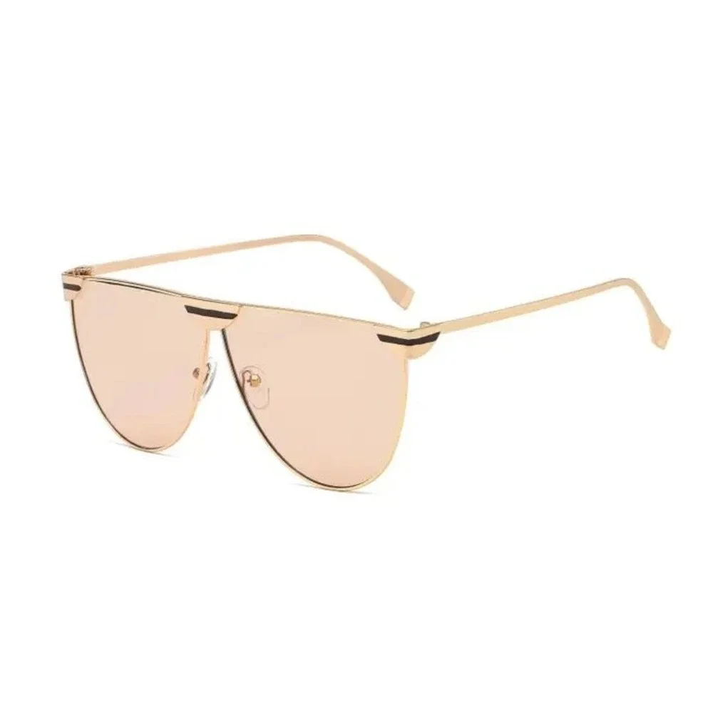 Mens Sunglasses Light Tinted Lens Flat Top Shield Outdoor Shades Sun‎ Protection